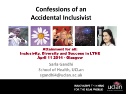 HEA 2014 UCLAN Curri.. - University of St Andrews