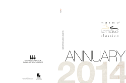 annuario 2014 - Consorzio Produttori Marmo Botticino Classico