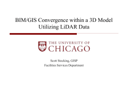 BIM/GIS Convergence within a 3D Model using LiDAR Data