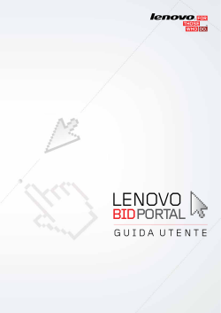Lenovo Bid Portal Guide - Lenovo Partner Network