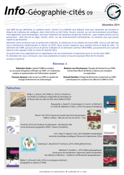 Info-G&eacute;ographie-cit&eacute;s 09