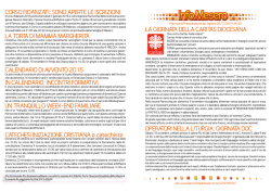 Info.Mesero - Parrocchia &ldquo;Presentazione del Signore&rdquo;