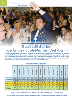 56,36% - Ville de Sainte