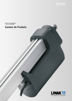 TECHLINE® Gamme de Produits