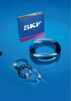 SKF Cuscinetti assiali a rulli cilindrici