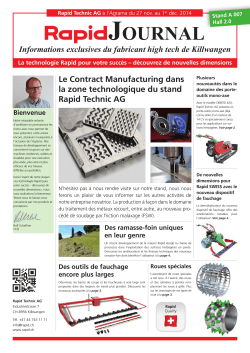 JOURNAL - Rapid Technic AG