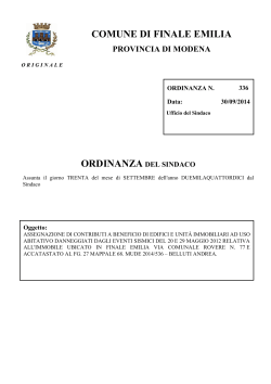 all. nr. 1 (PDF) - Comune di Finale Emilia