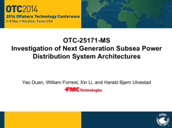 OTC-25171-MS Investigation of Next Generation Subsea