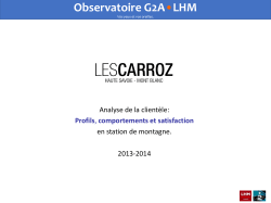 Observatoire G2A•LHM