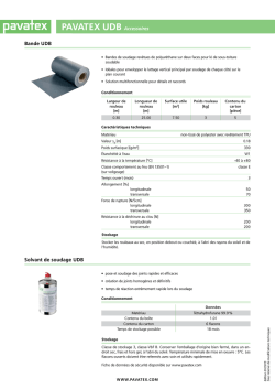 PAVATEX UDB Accessoires
