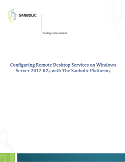 Configuring Remote Desktop Services on Windows