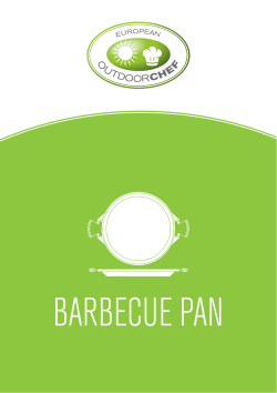 BARBECUE PAN - OutdoorChef