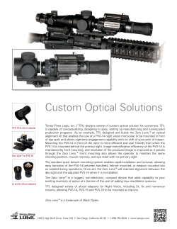 Custom Optical Solutions - Torrey Pines Logic, Inc.