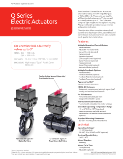 Q Series Electric Actuators