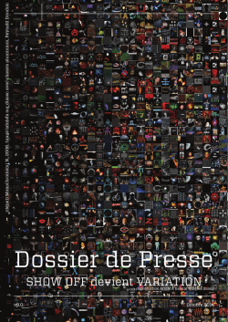 dossier de presse 2014