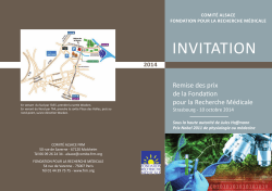 Invitation FRM - Alsace BioValley