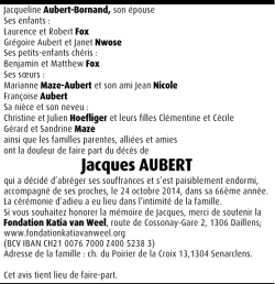 Jacques AUBERT