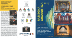Rassegna organistica 2014 - Decanato di Appiano Gentile
