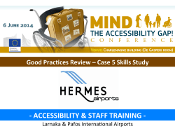 HERMES Airports Case Study slides