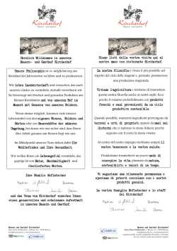 Herzlich Willkommen in unserem Bauern-