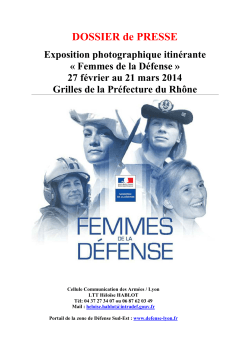 Exposition Femmes de la Défense - Le Mag de la Défense en Sud-Est