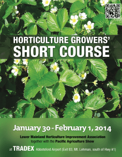 Horticulture Growers Short Course