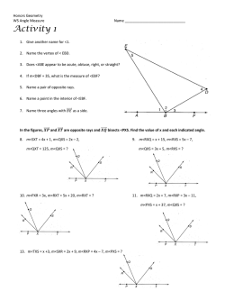 WS Angle Measure