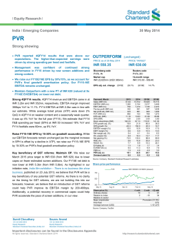 PVR: Strong showing - Research