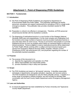 (POD) Guidelines - Purdue University