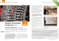 Pipeline Technology Conference 2014