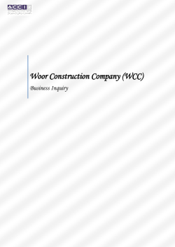 Woor Construction Company - Afghanistan Chamber of Commerce