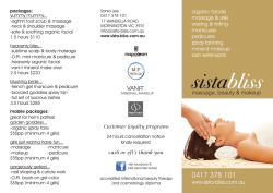 june 2014 - Sista Bliss, Mornington