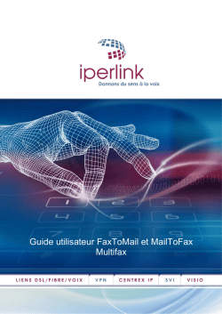 Guide utilisateur fax