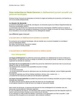 Vous recherchez en Haute-Garonne un établissement pouvant