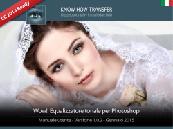 scarica il manuale - Know How Transfer