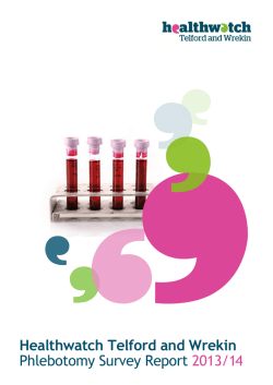 Download the Phlebotomy Survey Report (, 971.85 KB)
