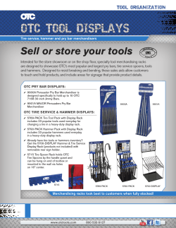OTC Tool Displays