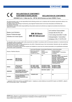 EC Declaration of Conformity (English-German