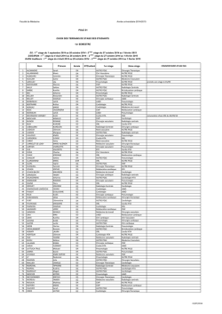 Stage S1 1er semetre 2014/2015