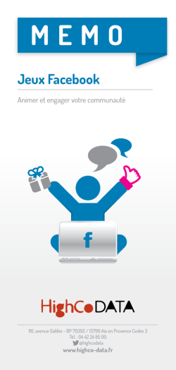 Jeux Facebook - Smart Talk by HighCo
