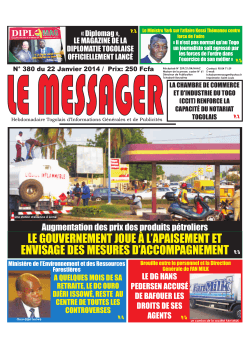 Le Messager N°380