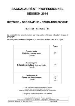 IN 1406 FHG HGEC - Lettres-histoire