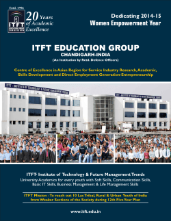 ITFT EDUCATION GROUP - ITFT College Chandigarh