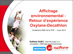 AFFICHAGE ENV OXYLANE-DECATHLON