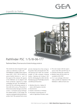 Pathfinder PSC 1 / 5 / 8-06-177