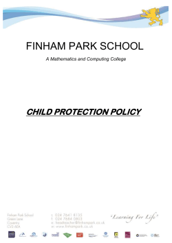 CHILD PROTECTION POLICY