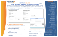 Fiche produit - Gestion des risques