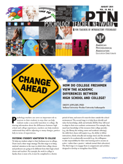 Download Issue - American Psychological Association