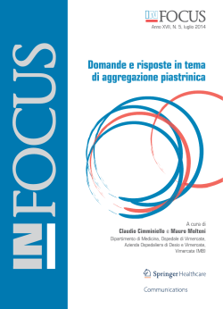 Apri in pdf - Springer Healthcare Italia