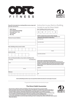 download our direct debit form